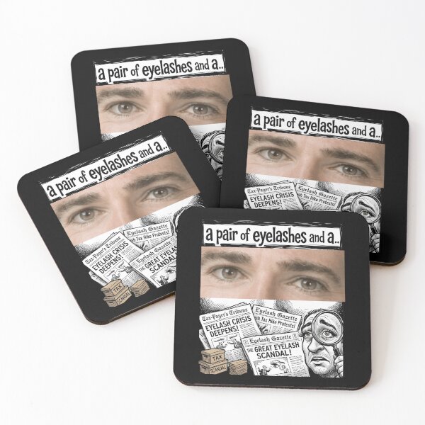 Item preview, A Pair of Eyelashes and a Black T-Shirt designed and sold by Flirt-Teez.