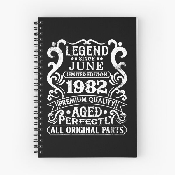 Item preview, Aged To Perfection 1982 Vintage Birthday Limited Edition Retro Gift designed and sold by OliviaHayesArt.