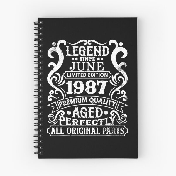 Item preview, Aged To Perfection 1987 Vintage Birthday Limited Edition Retro Gift designed and sold by OliviaHayesArt.