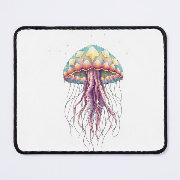 Item preview, A Giant Jellyfish Floating In A Sea Of Stars Celes designed and sold by QuirkThreadsCo.