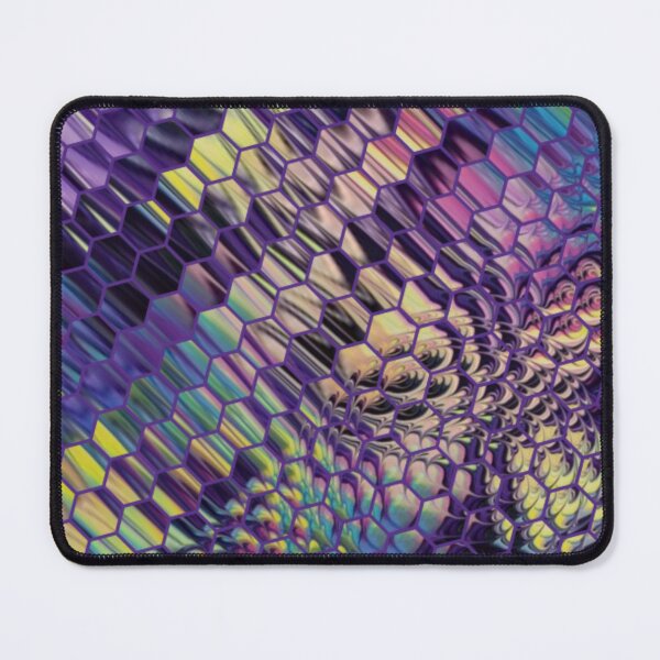Item preview, Purple Mushroom Trip Pattern designed and sold by Shy Fractal Designs.