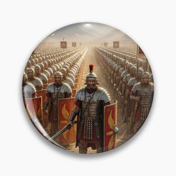 Item preview, Epic Roman Warrior Fiery Battlefield Art designed and sold by GalleryBrisArt.
