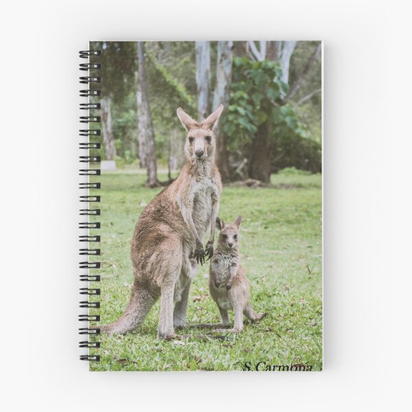 Item preview, Mother and Baby Kangaroo in the Australian Bush designed and sold by AuraInkSC.