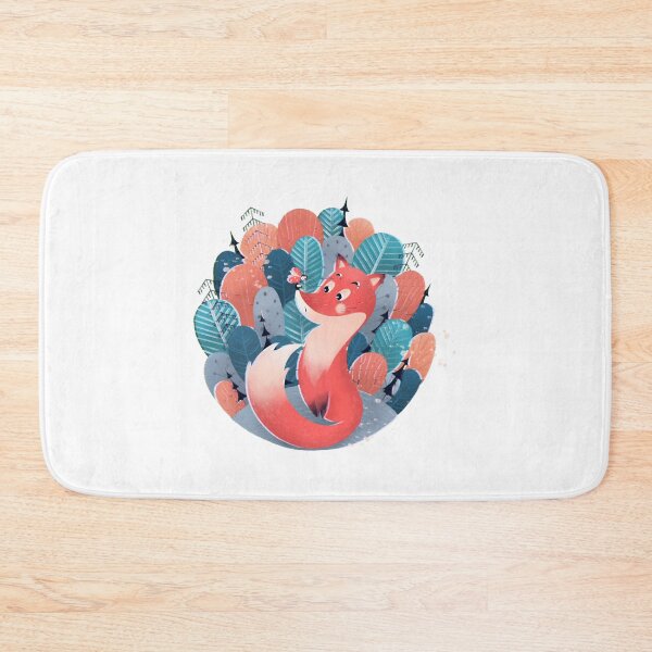 Item preview, Cute Red Fox in the Garden designed and sold by Forestelena.