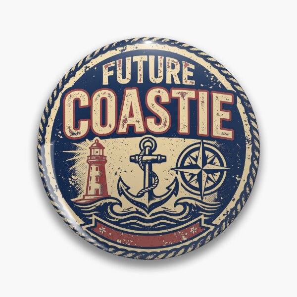 Item preview, Future Coastie Vintage Maritime Family Gift | Coast Guard Support Design designed and sold by Coasties.