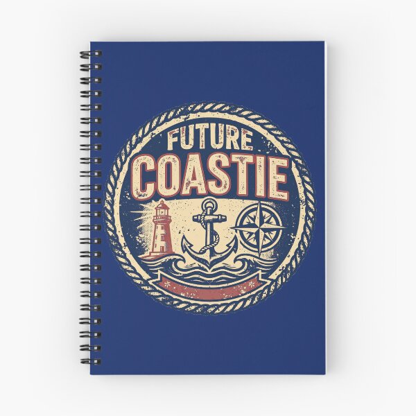 Item preview, Future Coastie Vintage Maritime Family Gift | Coast Guard Support Design designed and sold by Coasties.