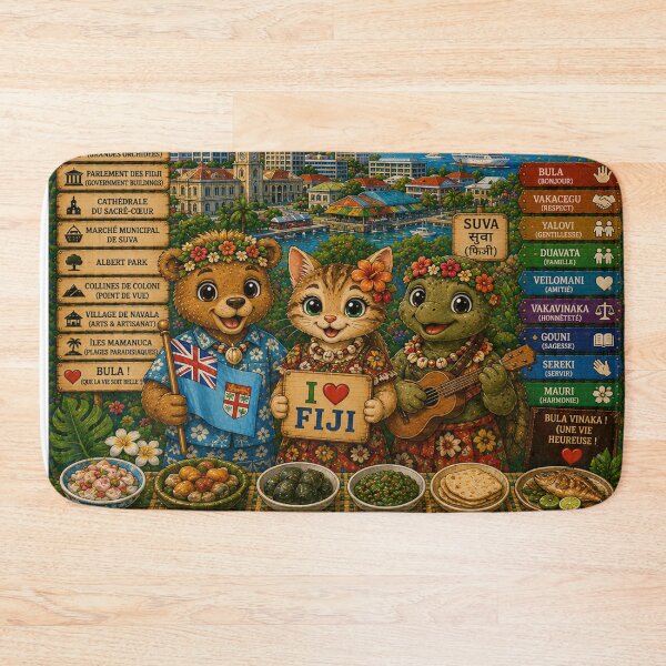 Item preview, Fiji Suva – Tropical Paradise, Culture and Bula Spirit designed and sold by Cifi64.