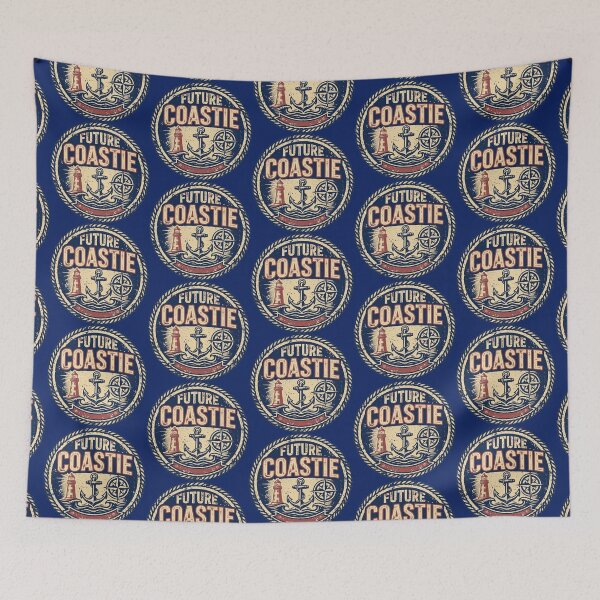Item preview, Future Coastie Vintage Maritime Family Gift | Coast Guard Support Design designed and sold by Coasties.
