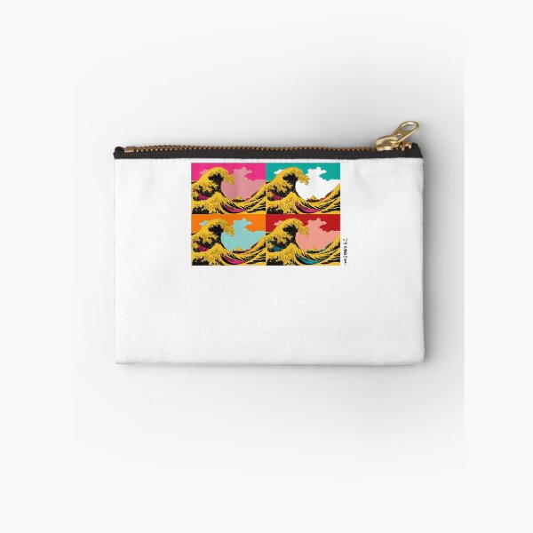 Item preview, Colorful Great Wave Landscape Collage designed and sold by EvocatiVerse.