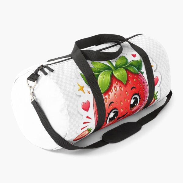Item preview, Strawberry Kawaii Cute Smiling FruitSweet Berry Cartoon designed and sold by MR4me.