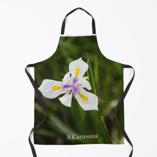 Item preview, White Dietes Grandiflora Wild Iris Botanical Flower Art designed and sold by AuraInkSC.
