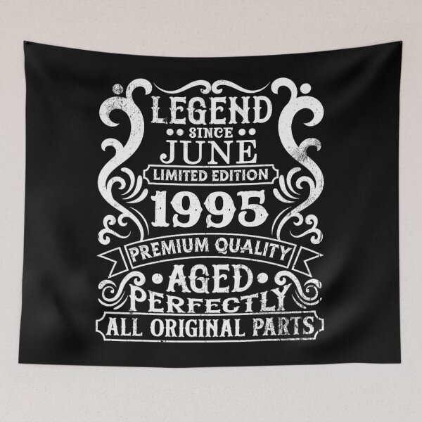Item preview, Aged To Perfection 1995 Vintage Birthday Limited Edition Retro Gift designed and sold by OliviaHayesArt.