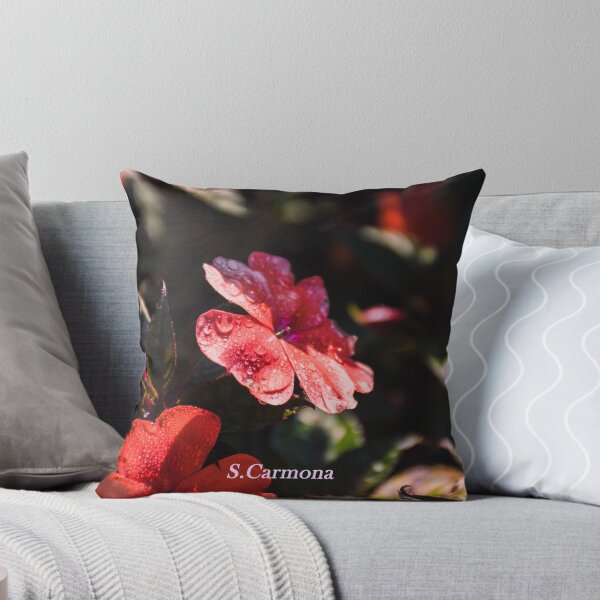 Item preview, Sunlit Flowers with Raindrops Macro Art - Bali designed and sold by AuraInkSC.