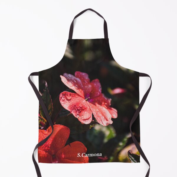 Item preview, Sunlit Flowers with Raindrops Macro Art - Bali designed and sold by AuraInkSC.