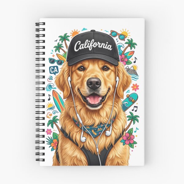 Item preview, California Retriever Collage – Casual Humor Tee designed and sold by Artify24.