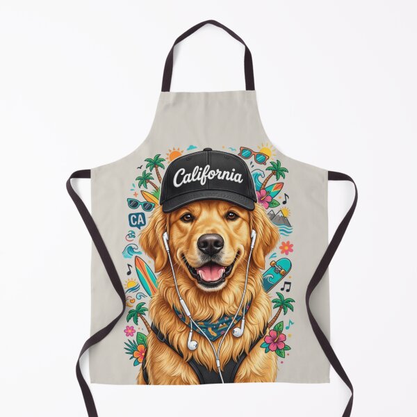 Item preview, California Retriever Collage – Casual Humor Tee designed and sold by Artify24.