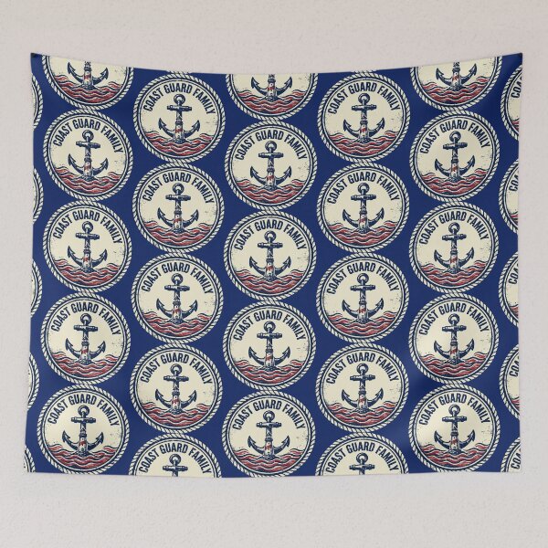 Item preview, Coast Guard Family Vintage Nautical Gift | Proud Coastie Support Design designed and sold by Coasties.