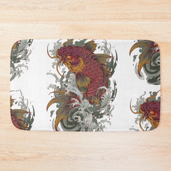 Item preview, Koi fish tattoo art designed and sold by MendaciousMina.