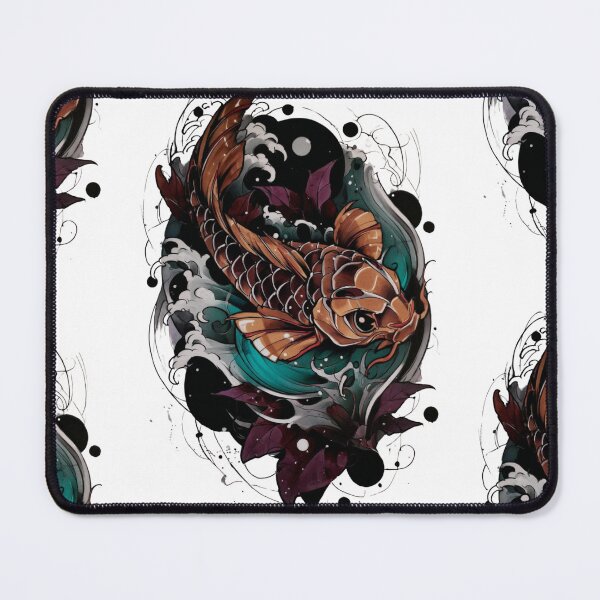 Item preview, Koi fish tattoo art designed and sold by MendaciousMina.
