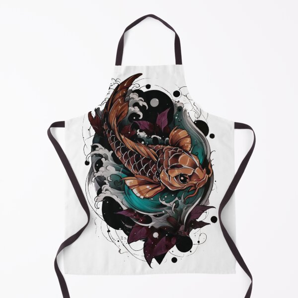 Item preview, Koi fish tattoo art designed and sold by MendaciousMina.