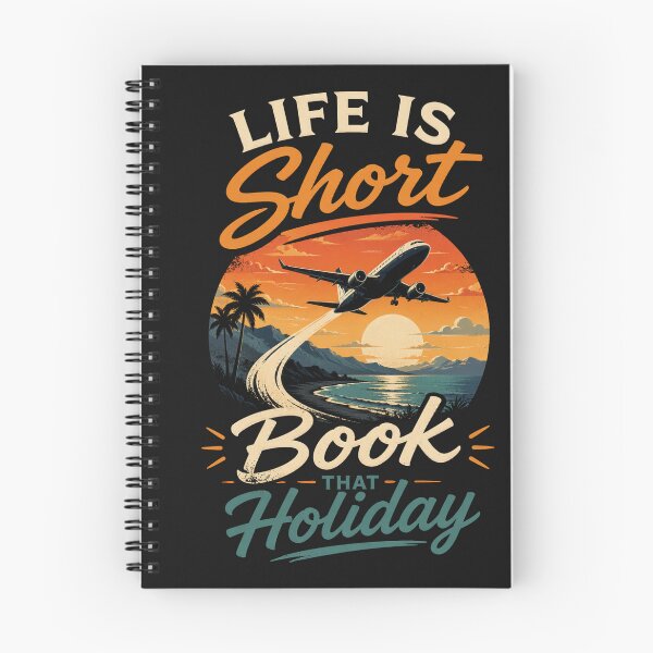 Item preview, Life is Short, Book that Holiday designed and sold by Inspired2Live.