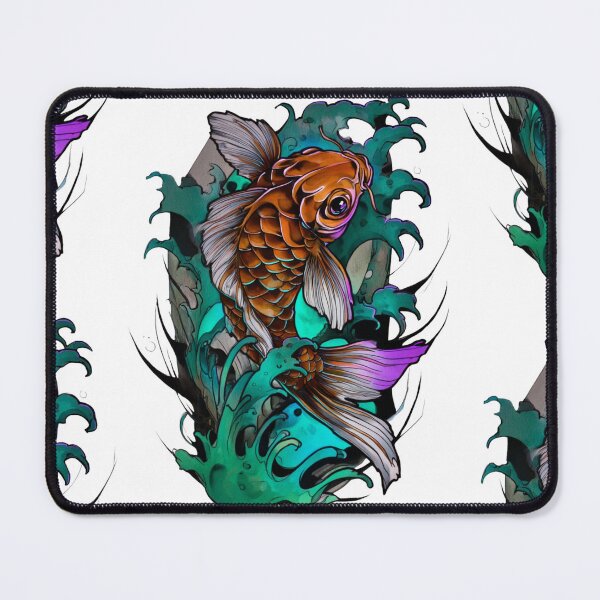 Artikelvorschau, Koi-Fisch-Tattoo-Kunst entworfen und verkauft von MendaciousMina.