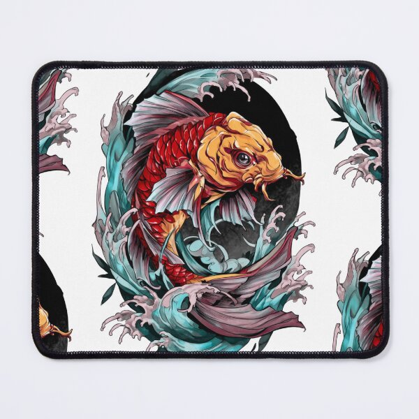 Item preview, Koi fish tattoo art designed and sold by MendaciousMina.
