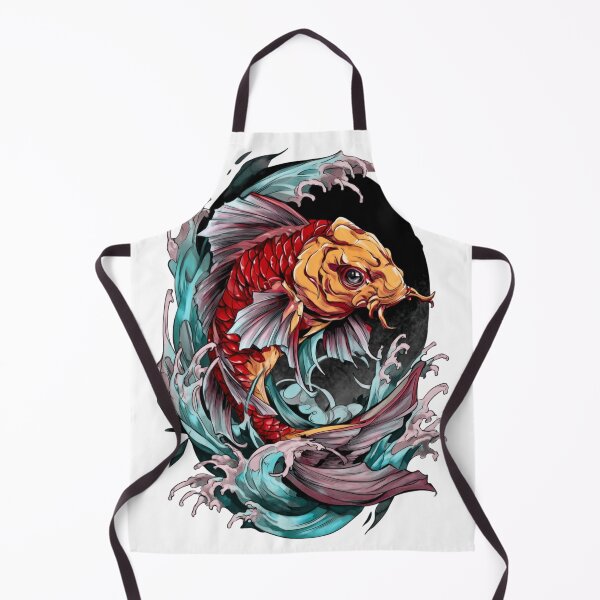 Item preview, Koi fish tattoo art designed and sold by MendaciousMina.
