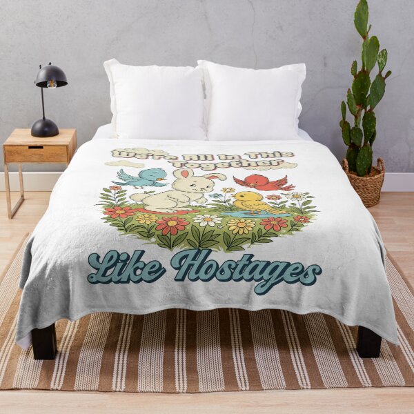 Item preview, We'Re All In This Together Like Hostages Sarcastic Retro designed and sold by studio-ssaam.