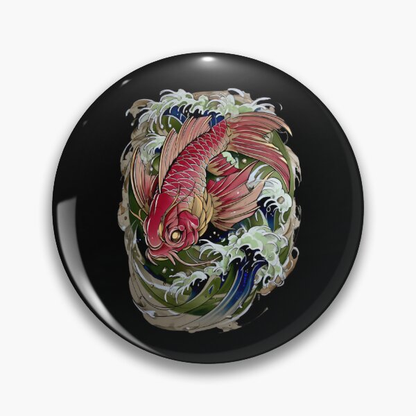Item preview, Koi fish tattoo art designed and sold by MendaciousMina.