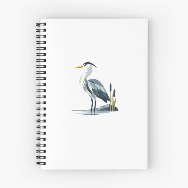 Item preview, Silent Grey Heron designed and sold by Norvian.