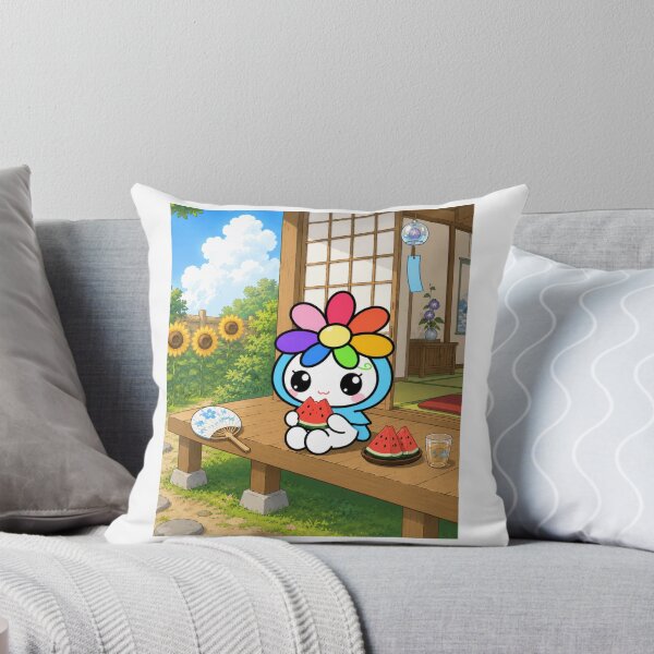 Item preview, Minon the Flower Petals Watermelon designed and sold by Mie-chan.