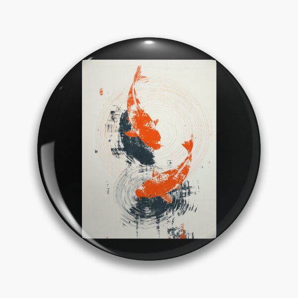 Item preview, Koi fish yin yang designed and sold by MendaciousMina.