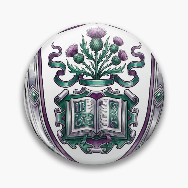 Item preview, Book Spine Protector Knight Shield Emblem designed and sold by ryanguas.