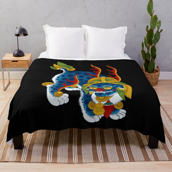 Item preview, Korean Haetae Guardian Beast – Traditional Minhwa Art designed and sold by Dandihara.