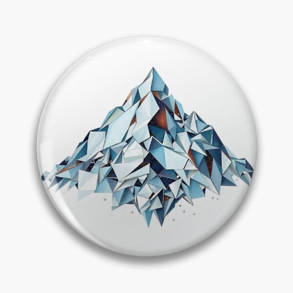 Item preview, A Mountain Range Composed Of Fragments Of Shattere designed and sold by QuirkThreadsCo.