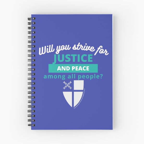 Item preview, Justice and Peace Among All People - The Episcopal Church designed and sold by Canterbury Episcopal Campus Ministry at Texas Tech University .
