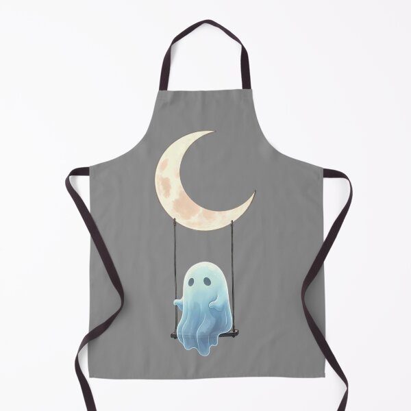 Item preview, Spooky Ghost Swing Under Moon Lazy Halloween Costume Gothic designed and sold by CF_VintageDesign.