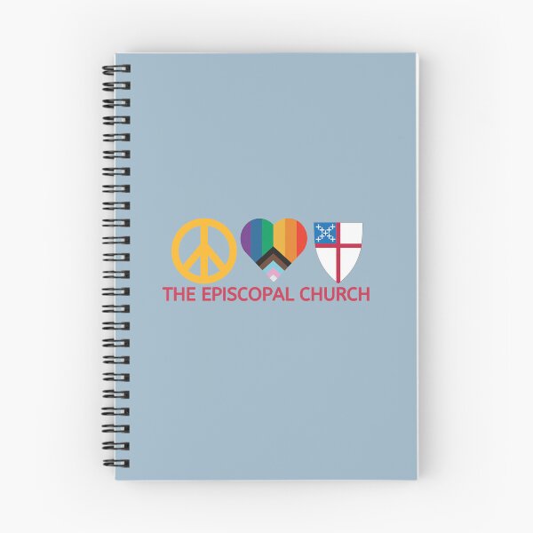 Item preview, Peace, Love, The Episcopal Church designed and sold by Canterbury Episcopal Campus Ministry at Texas Tech University .