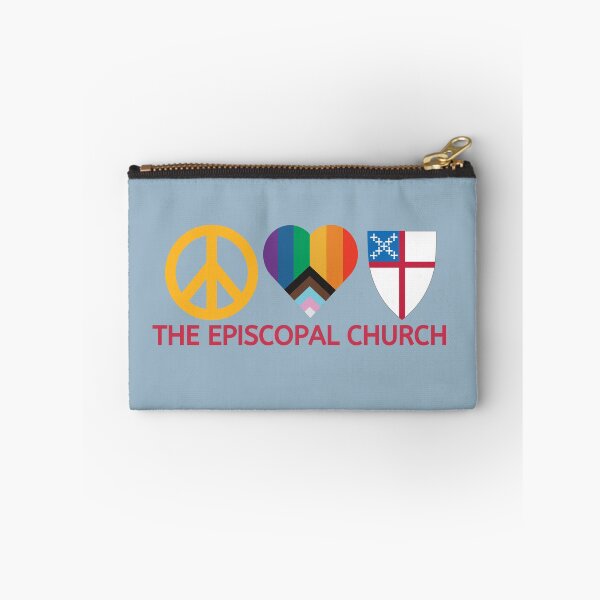 Item preview, Peace, Love, The Episcopal Church designed and sold by Canterbury Episcopal Campus Ministry at Texas Tech University .