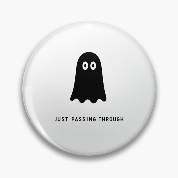 Item preview, Minimalist Ghost Holding Pumpkin | BOO Cute Halloween Design designed and sold by Ramona-Gliga.