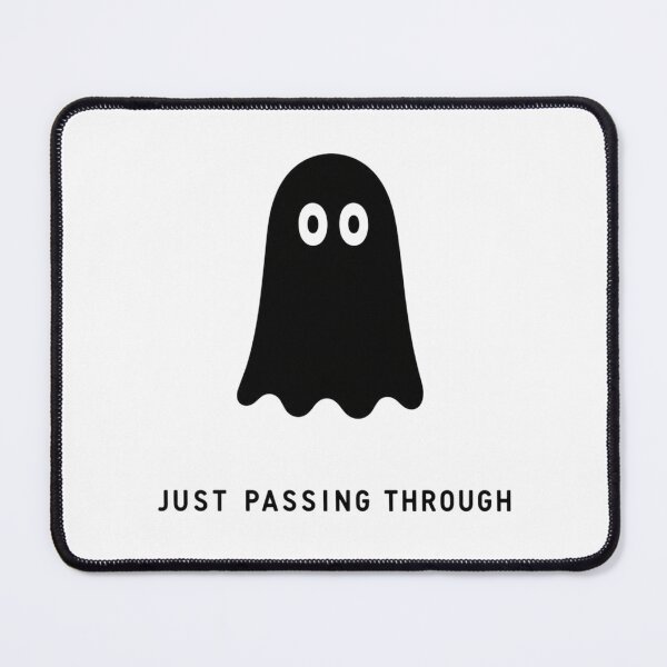 Item preview, Minimalist Ghost Holding Pumpkin | BOO Cute Halloween Design designed and sold by Ramona-Gliga.