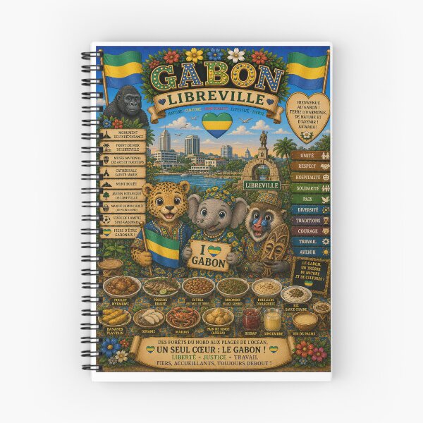 Item preview, Gabon Libreville – Nature, Culture and Hospitality designed and sold by Cifi64.
