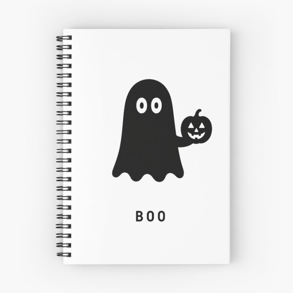 Item preview, Minimalist Ghost Holding Pumpkin | BOO Cute Halloween Design designed and sold by Ramona-Gliga.