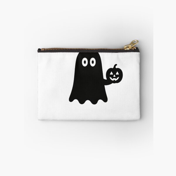 Item preview, Minimalist Ghost Holding Pumpkin | BOO Cute Halloween Design designed and sold by Ramona-Gliga.