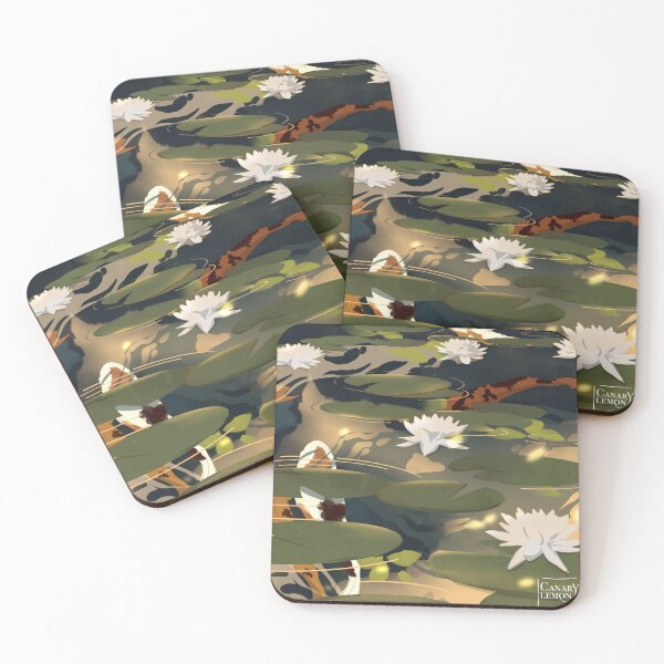 Item preview, Koi Pond (square) designed and sold by canarylemon.
