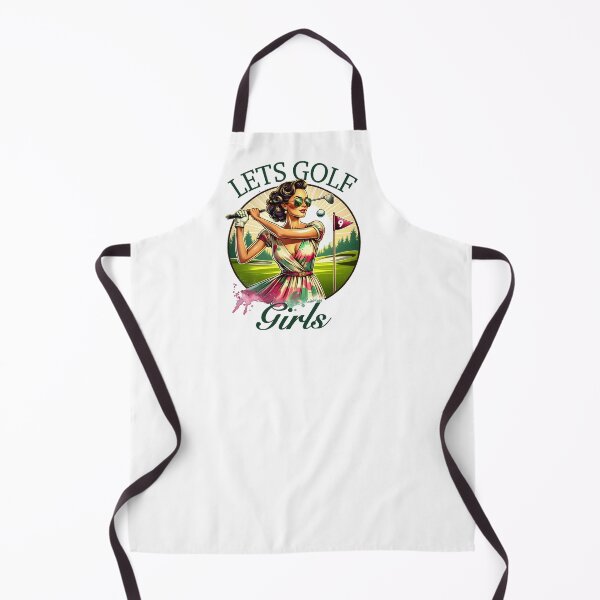 Item preview, Let’s Golf Girls – Retro Female Golfer Design designed and sold by Ginetta0815.