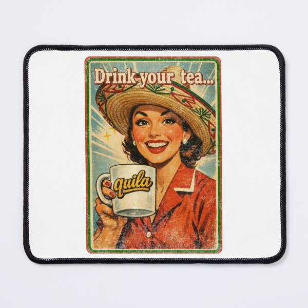 Item preview, Funny Tequila Lover Drink Your Teaquila designed and sold by Nacho Average Designs.