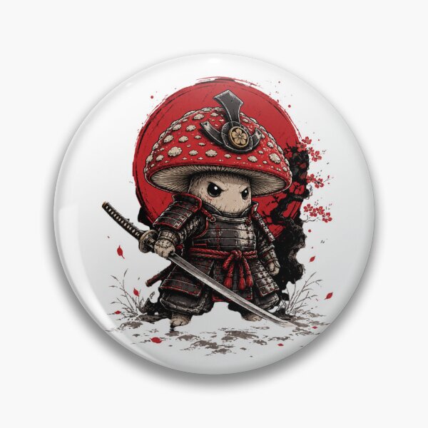 Item preview, Samurai Mushroom designed and sold by MySthore.