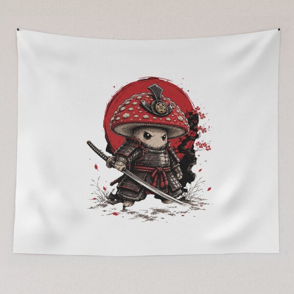 Item preview, Samurai Mushroom designed and sold by MySthore.